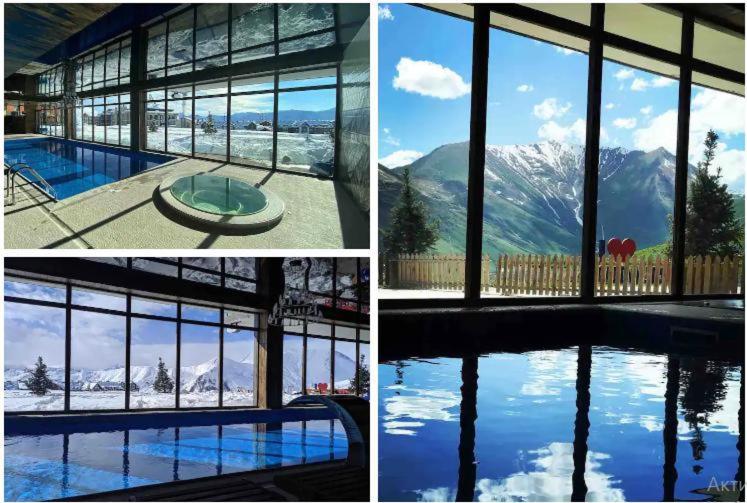 Crystal Deluxe, Four Seasons F2, New Gudauri Apartment Luaran gambar