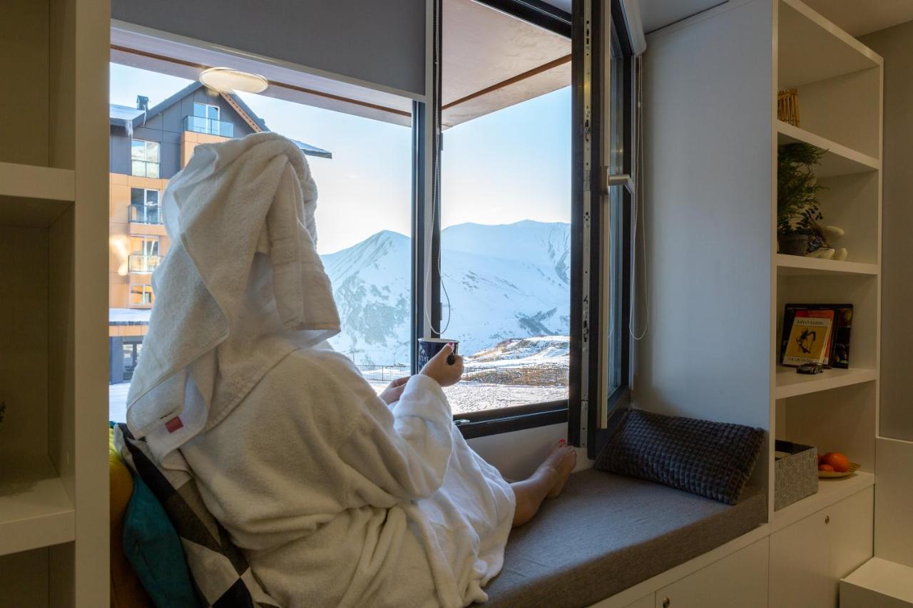 Crystal Deluxe, Four Seasons F2, New Gudauri Apartment Luaran gambar